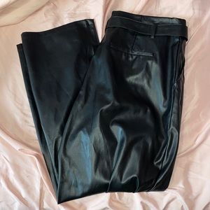 Target faux leather pants